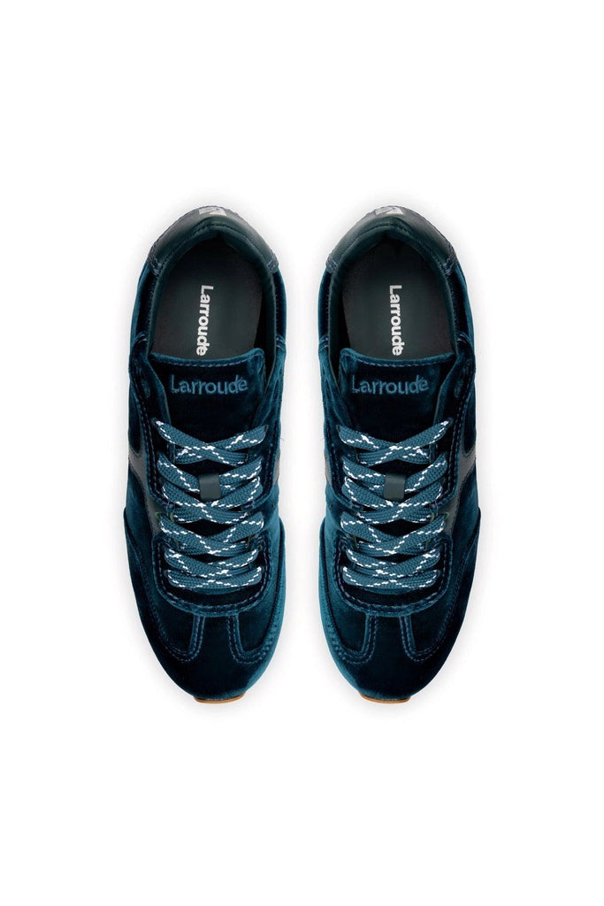 Stella Sneaker In Deepsea Velvet
