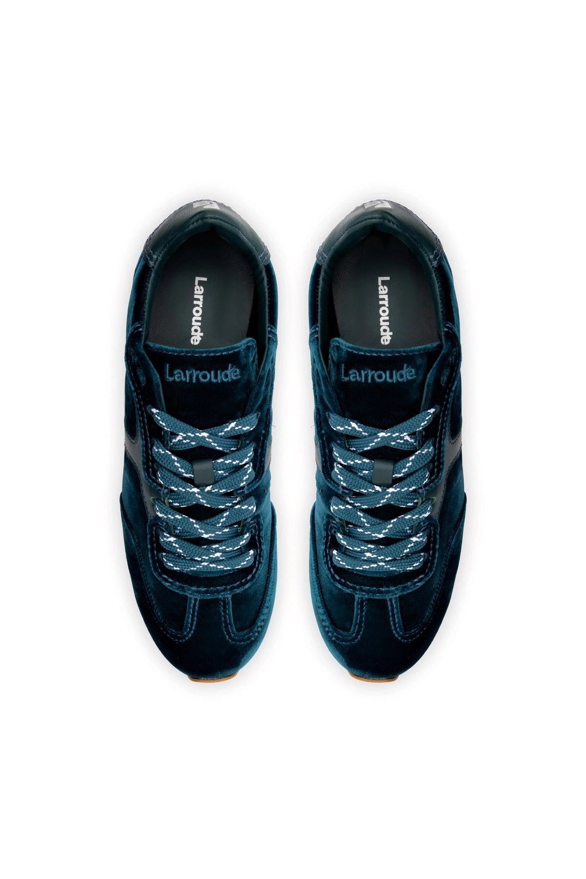 Stella Sneaker In Deepsea Velvet