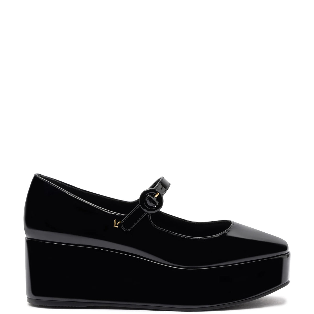 Blair Flatform In Black Patent Leather