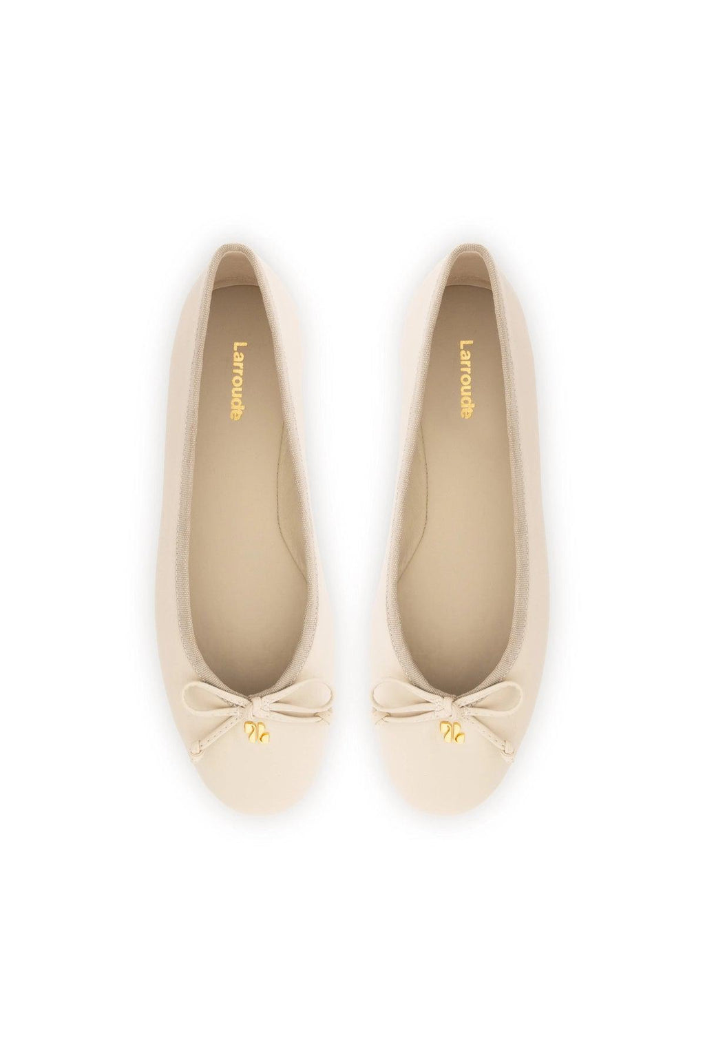 Pavlova Ballet Flat In Mushroom Grey Leather