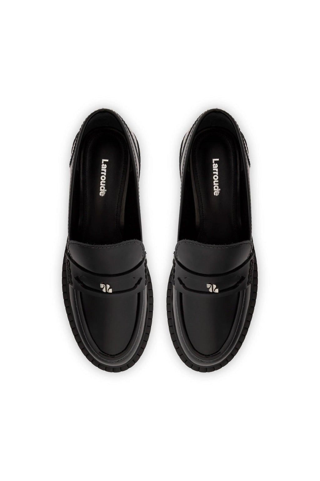 Suki Lugsole Loafer In Black Box Leather