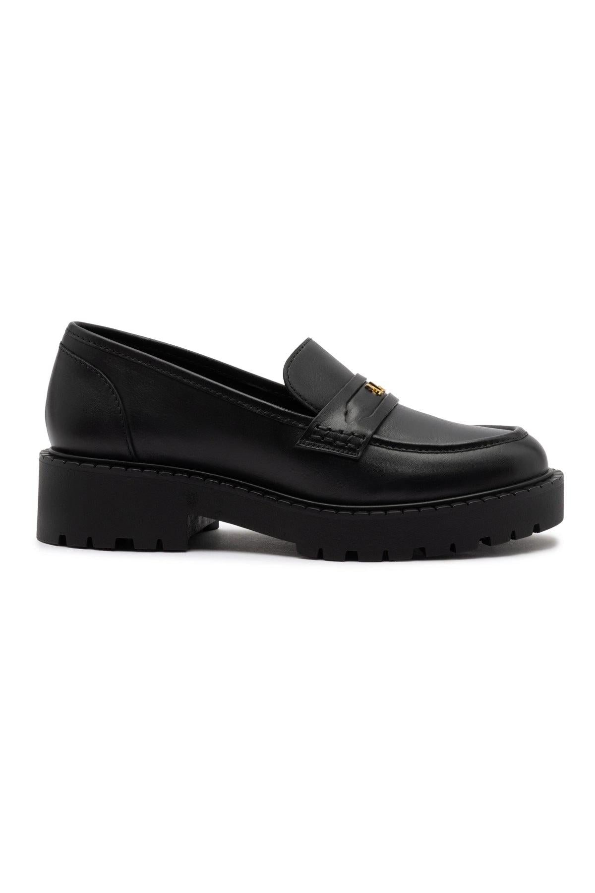 Suki Loafer In Black Leather