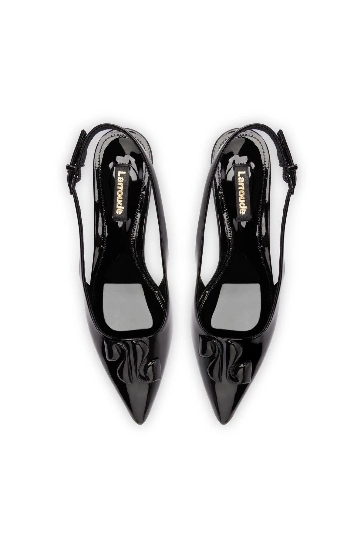 Kaitlan LL Low Pump In Black Patent Leather