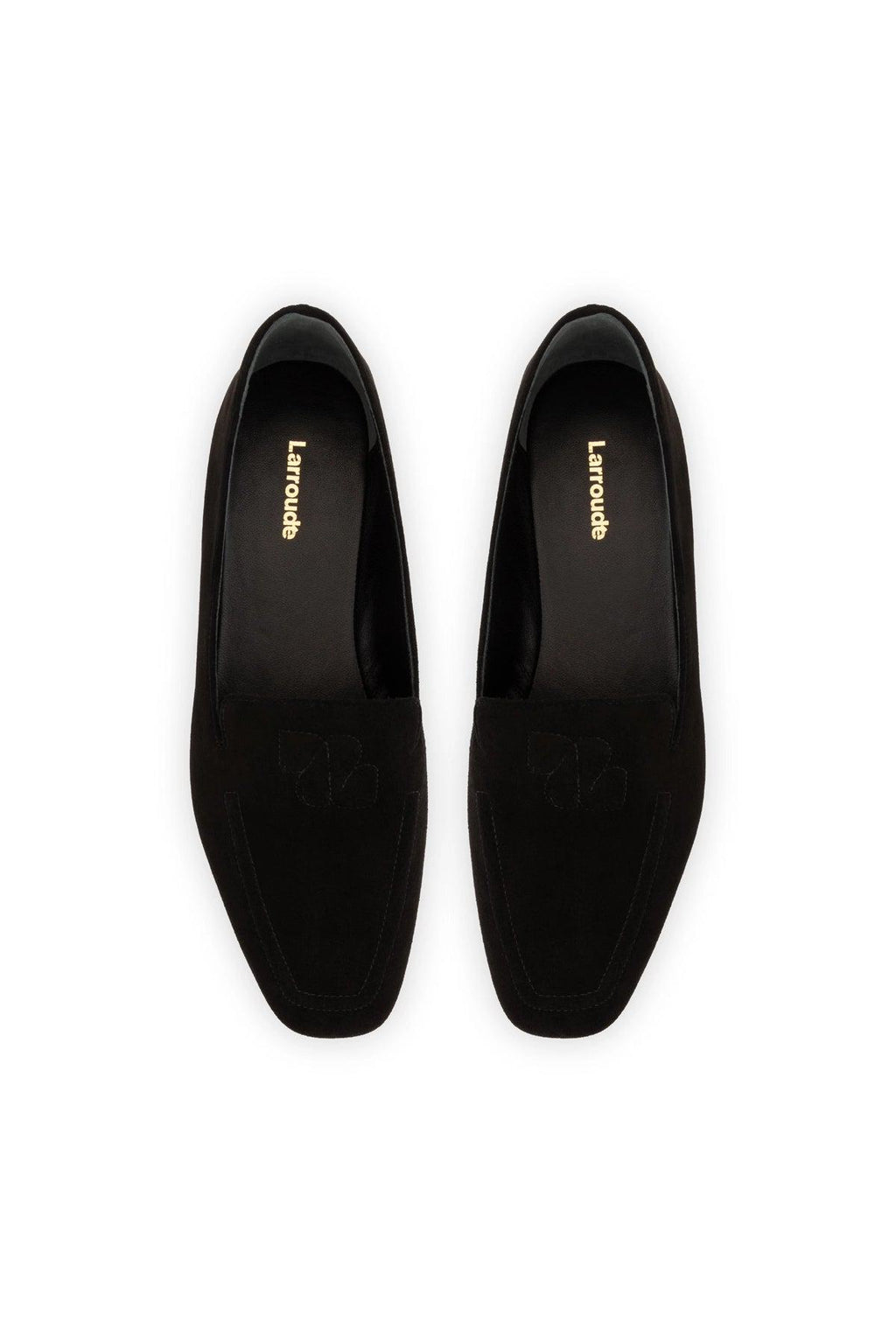 Penny Loafer In Black Suede