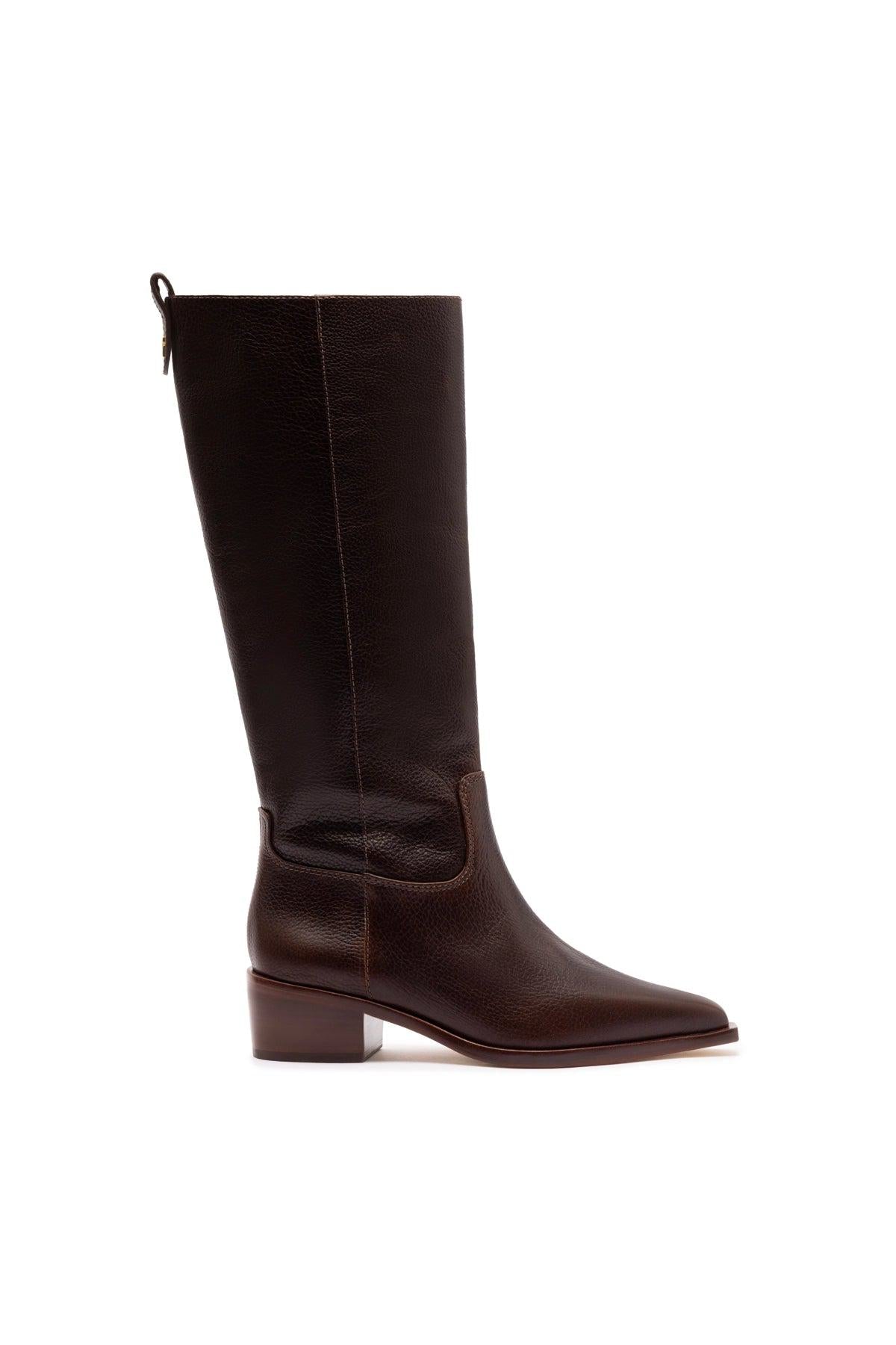 Florencia Boot In Brown Leather