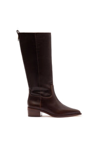 Florencia Boot In Brown Leather