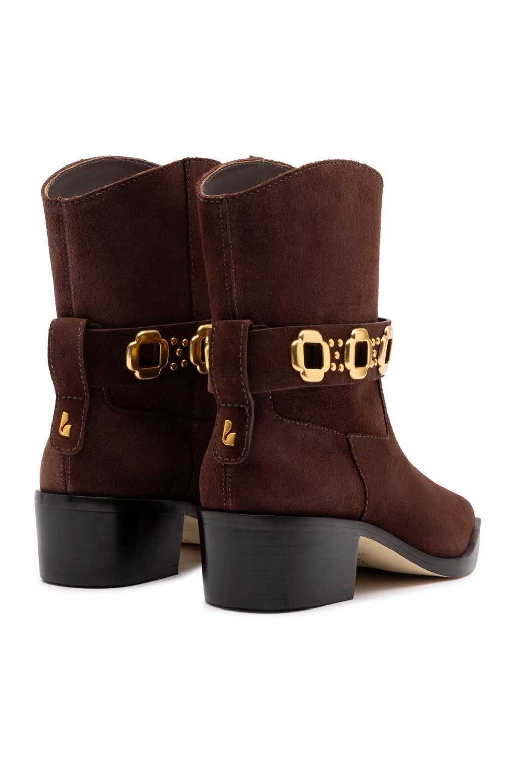 Milan Rodeo Bootie In Brown Suede