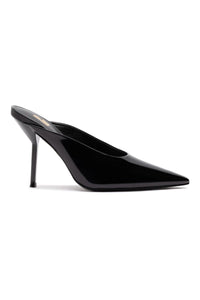 Lova Mule In Black Box Leather