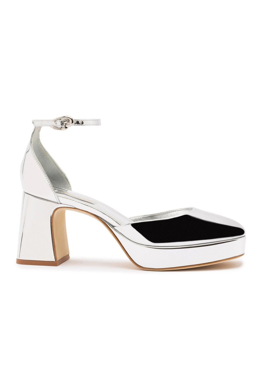 Ari Verona Low Pump In Silver Specchio