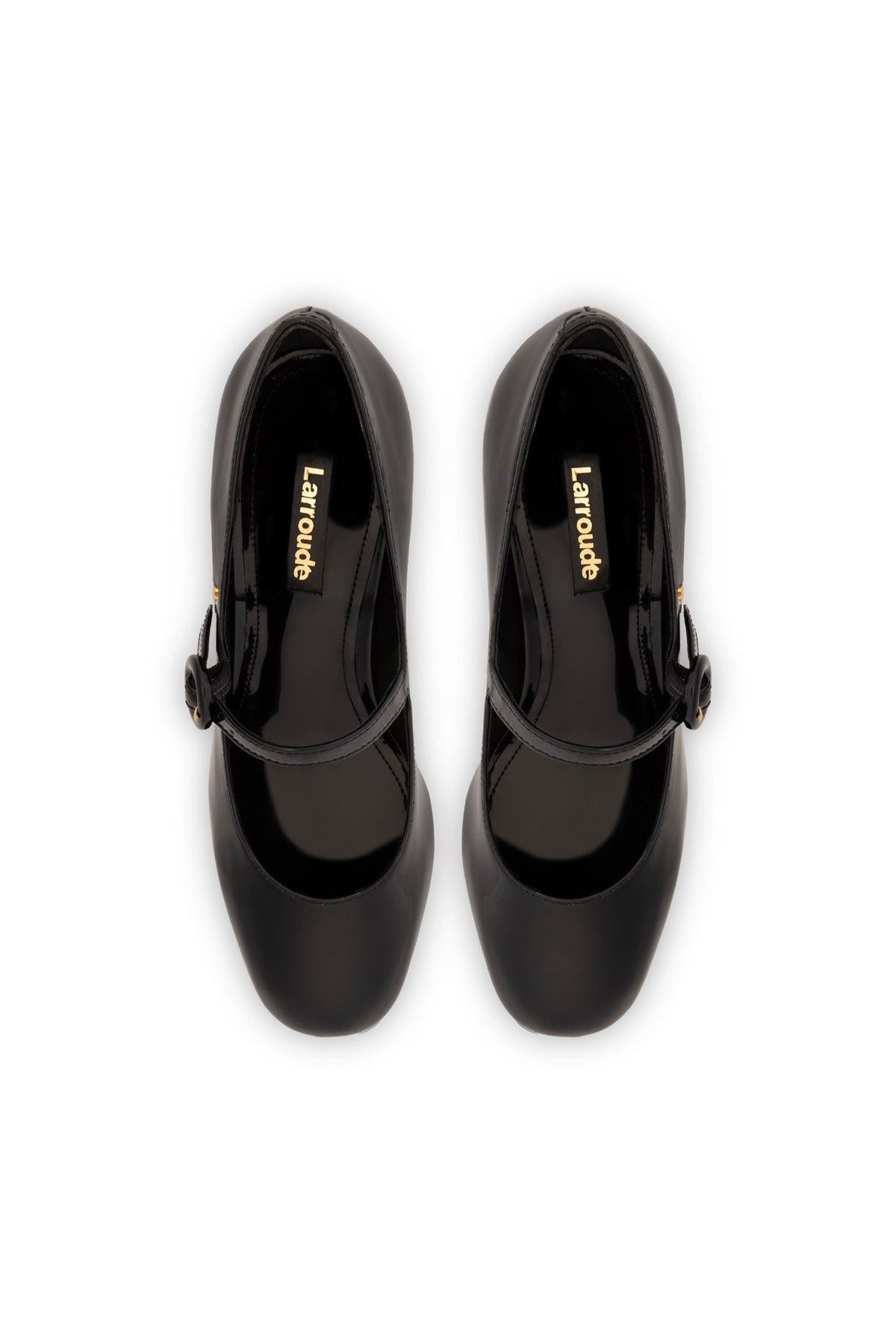 Blair Platform In Black Patent Leather