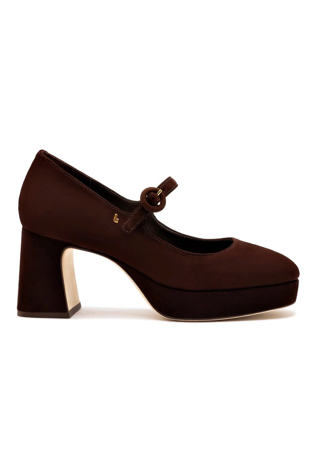 Blair Platform In Brown Leather
