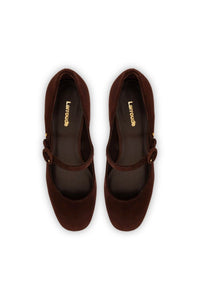 Blair Platform In Brown Leather