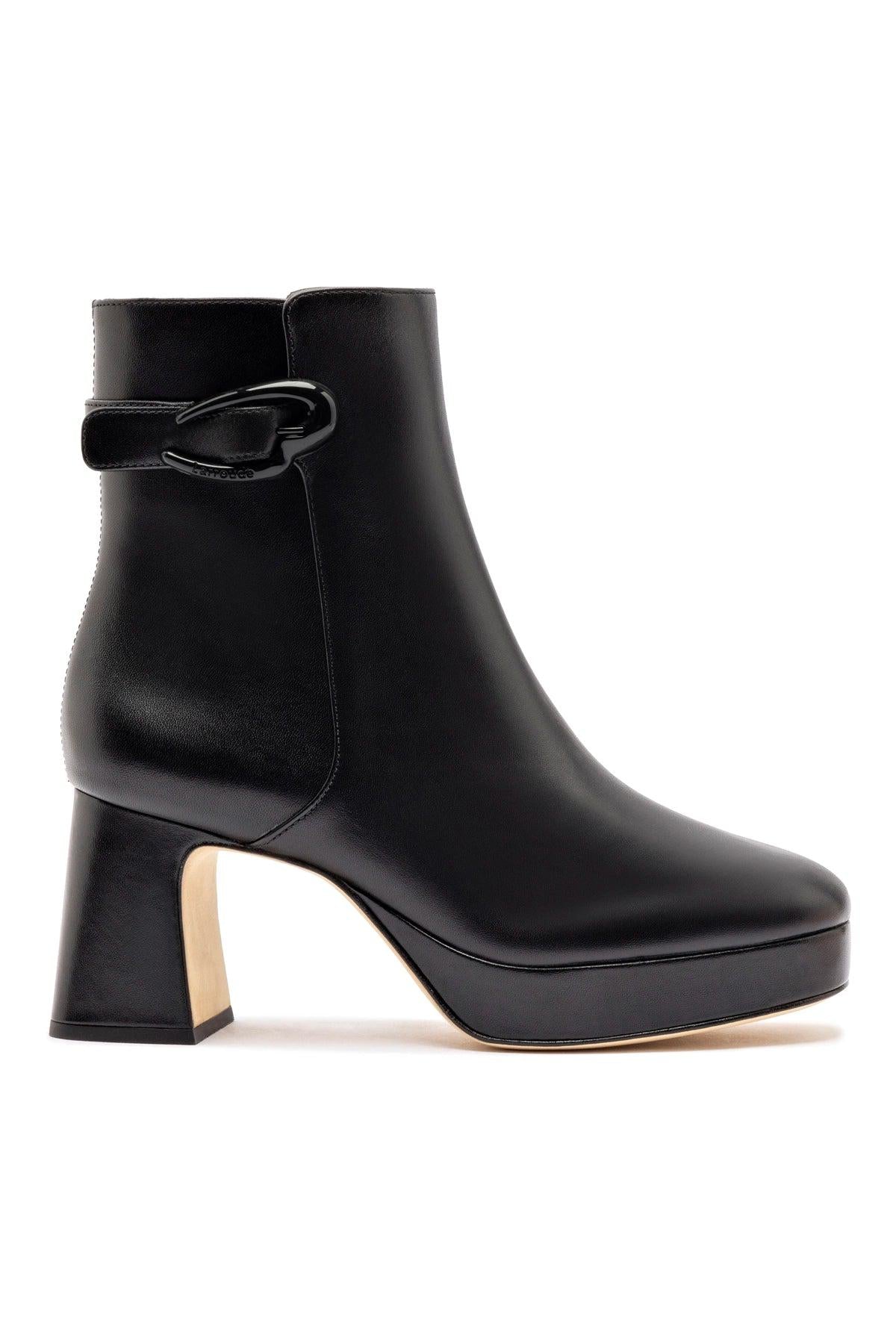 Dolly Verona Low Boot In Black Leather