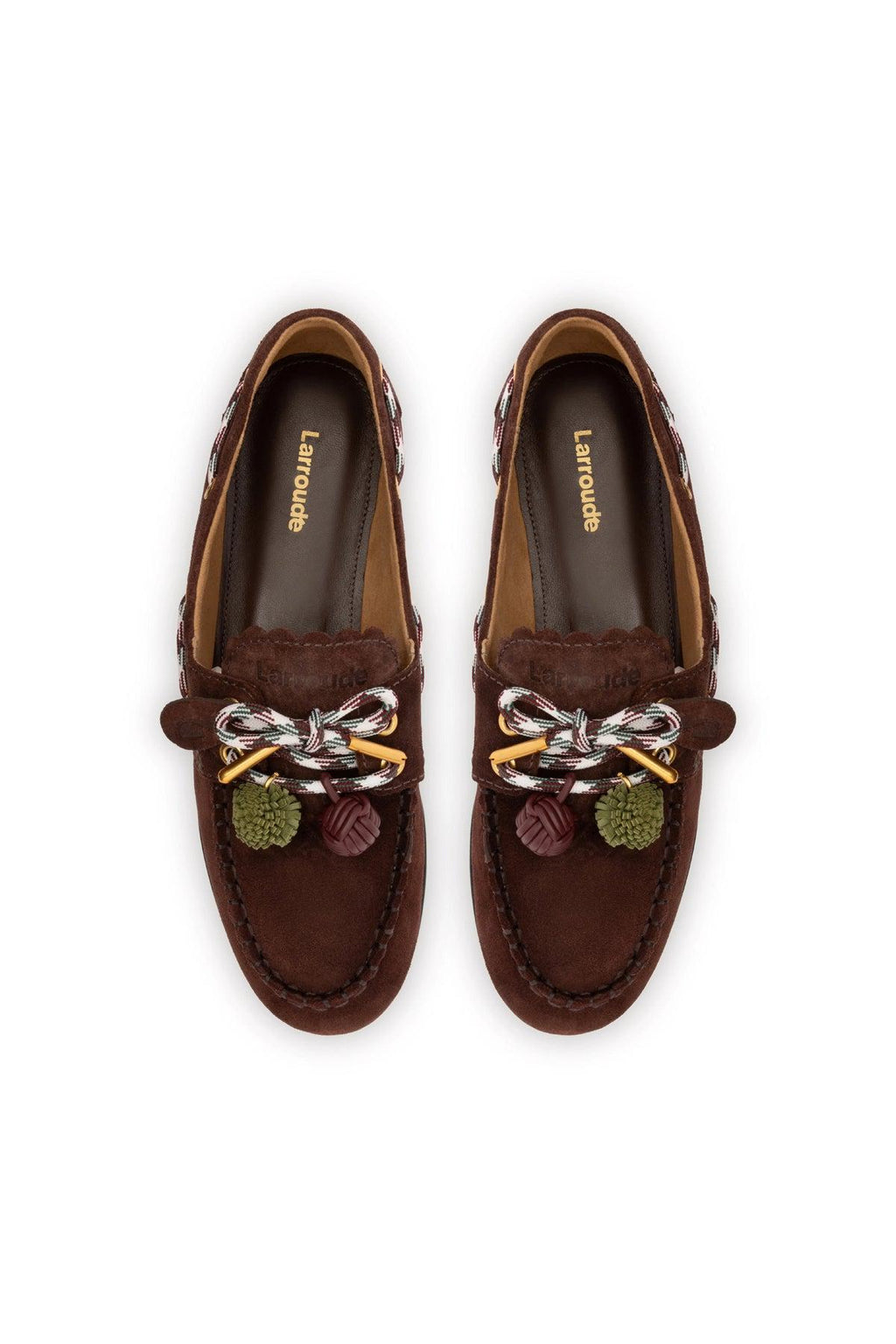 Cyprus Boat Shoe In Brown Suede