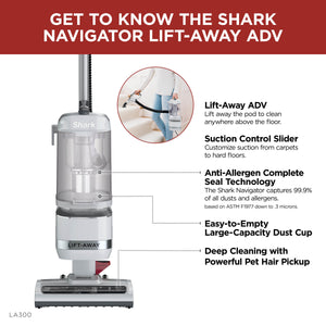 Shark Navigator Lift-Away ADV Upright Vacuum Cleaner