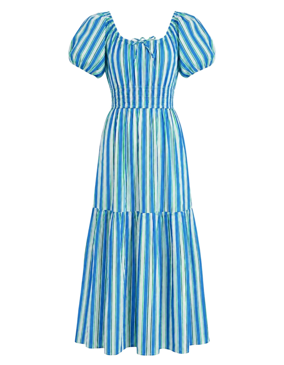 Lagoon Stripe Katie Dress