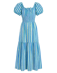 Lagoon Stripe Katie Dress