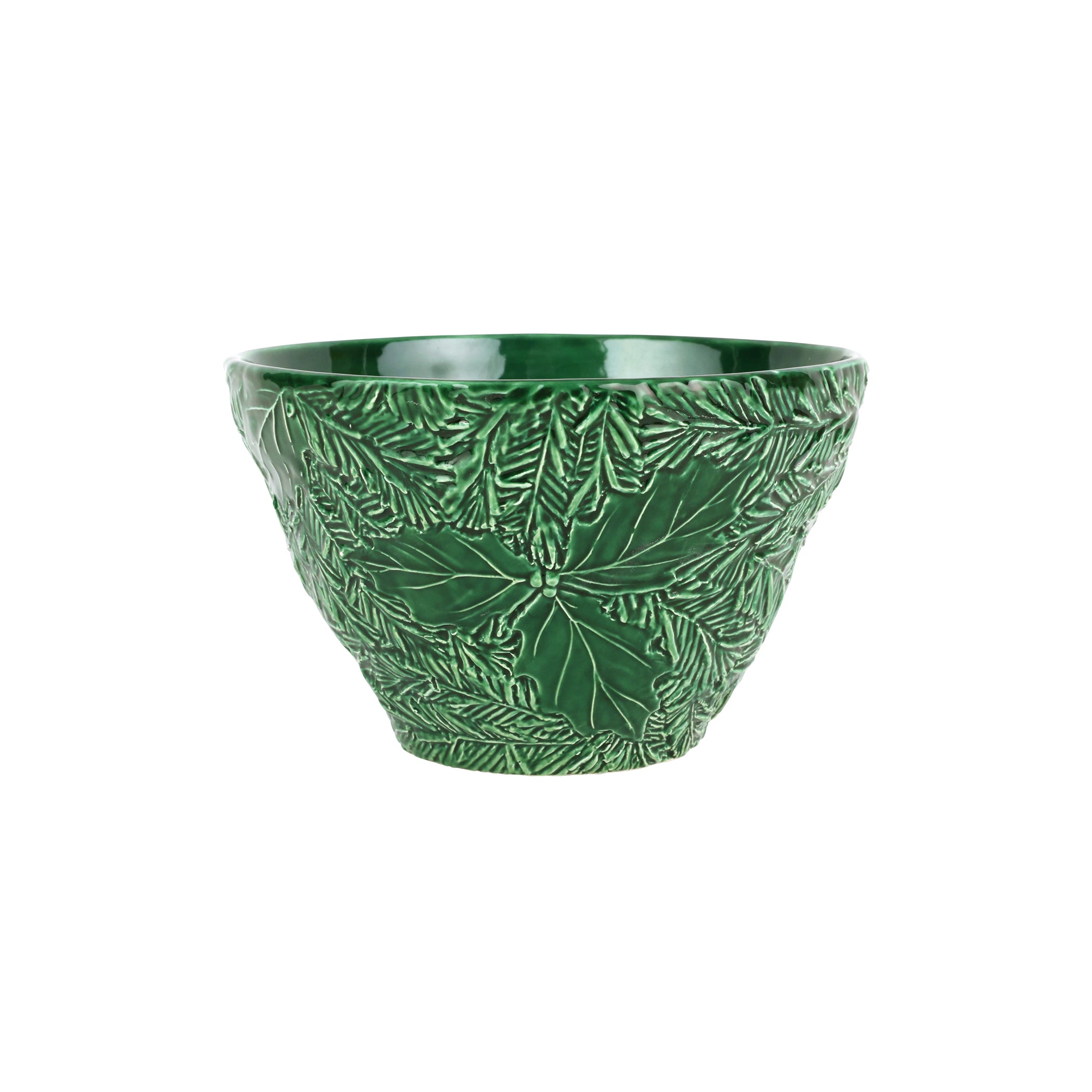 Lastra Holiday Figural Small Deep Bowl in Green