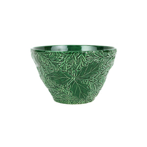 Lastra Holiday Figural Small Deep Bowl in Green