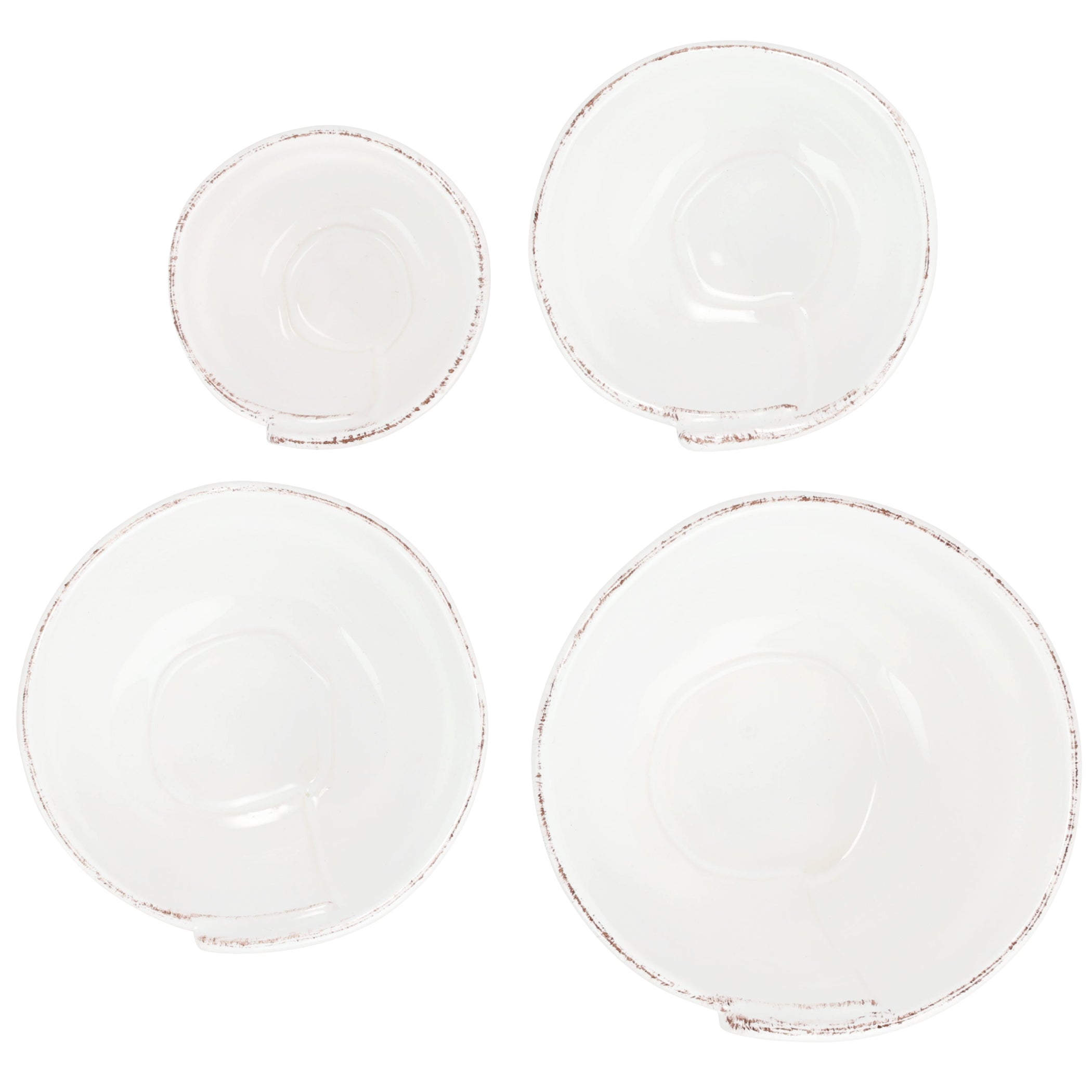 Lastra Holiday Assorted Prepping Bowls in Green, Set of 4