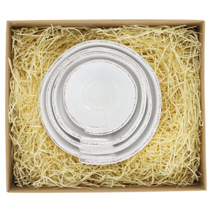 Lastra Holiday Assorted Prepping Bowls in Green, Set of 4