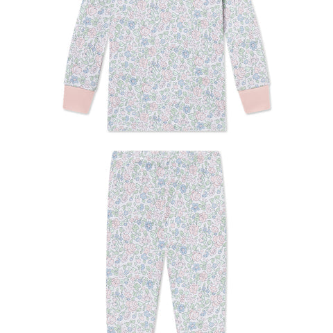 Baby Long-Long Set in English Rose Elizabeth Floral