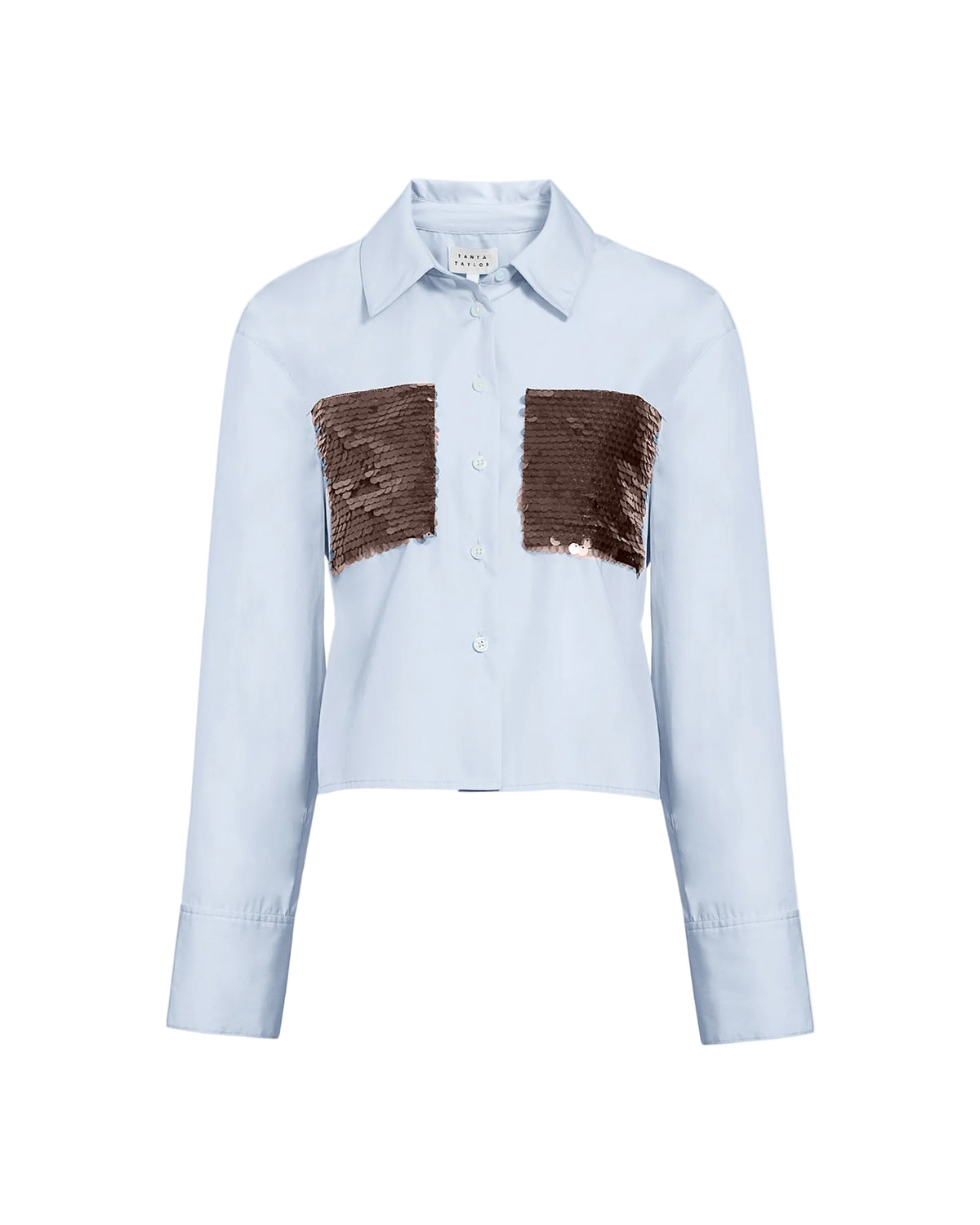 Largaux Top in Oxford Blue