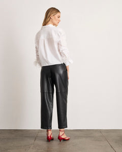 Largaux Feather Top in Optic White