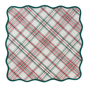 Merry Tartan Napkin, Set of 4