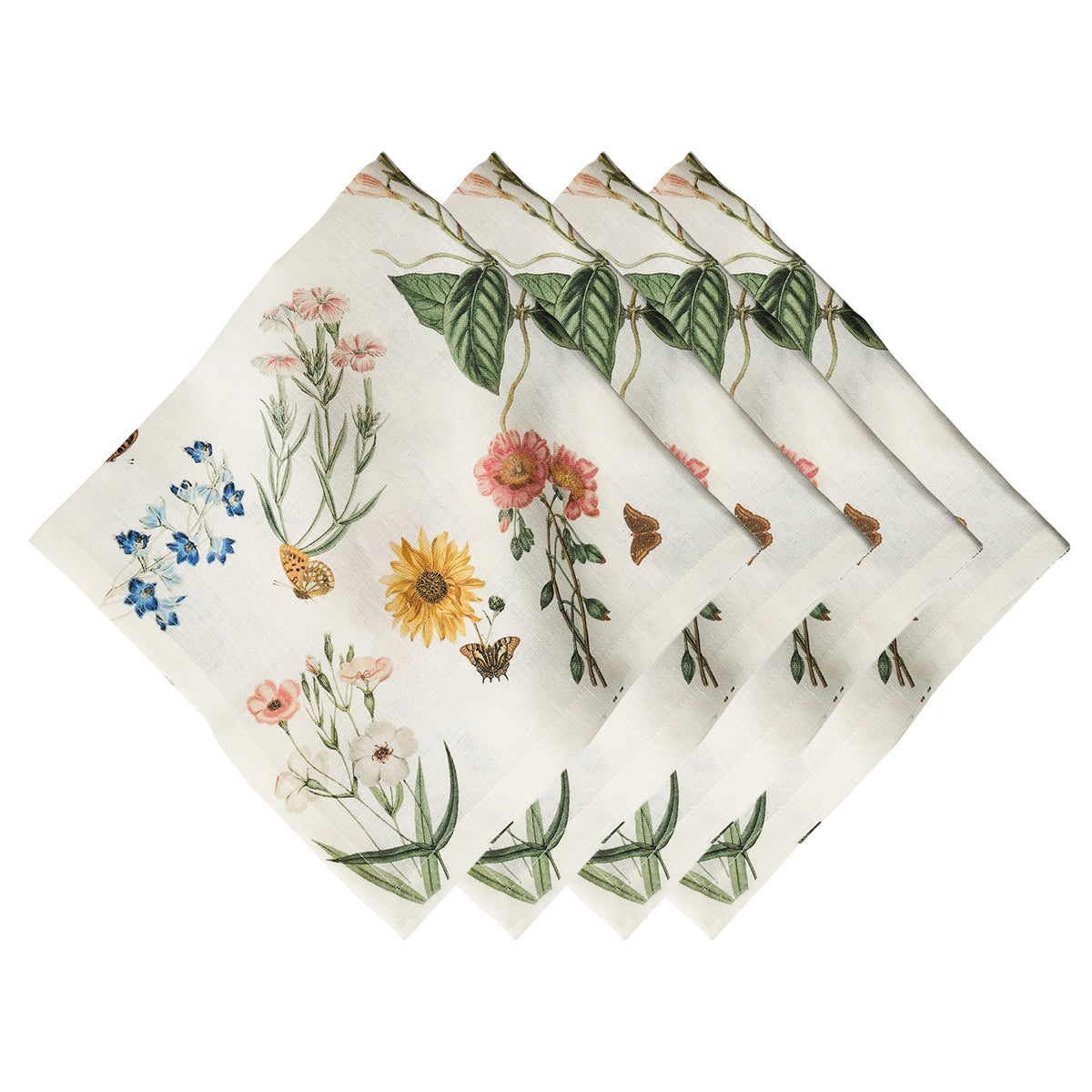 Floral Garden Napkin in Multi, Set of 4