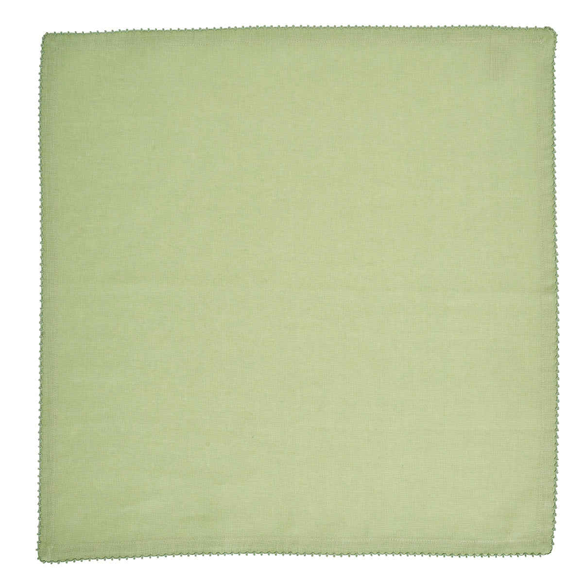 Berry Scallop Napkin in Light Green, Set of 4