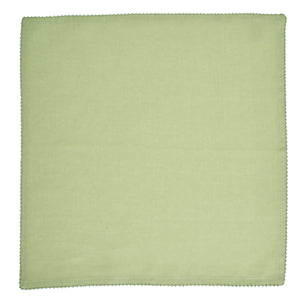 Berry Scallop Napkin in Light Green, Set of 4