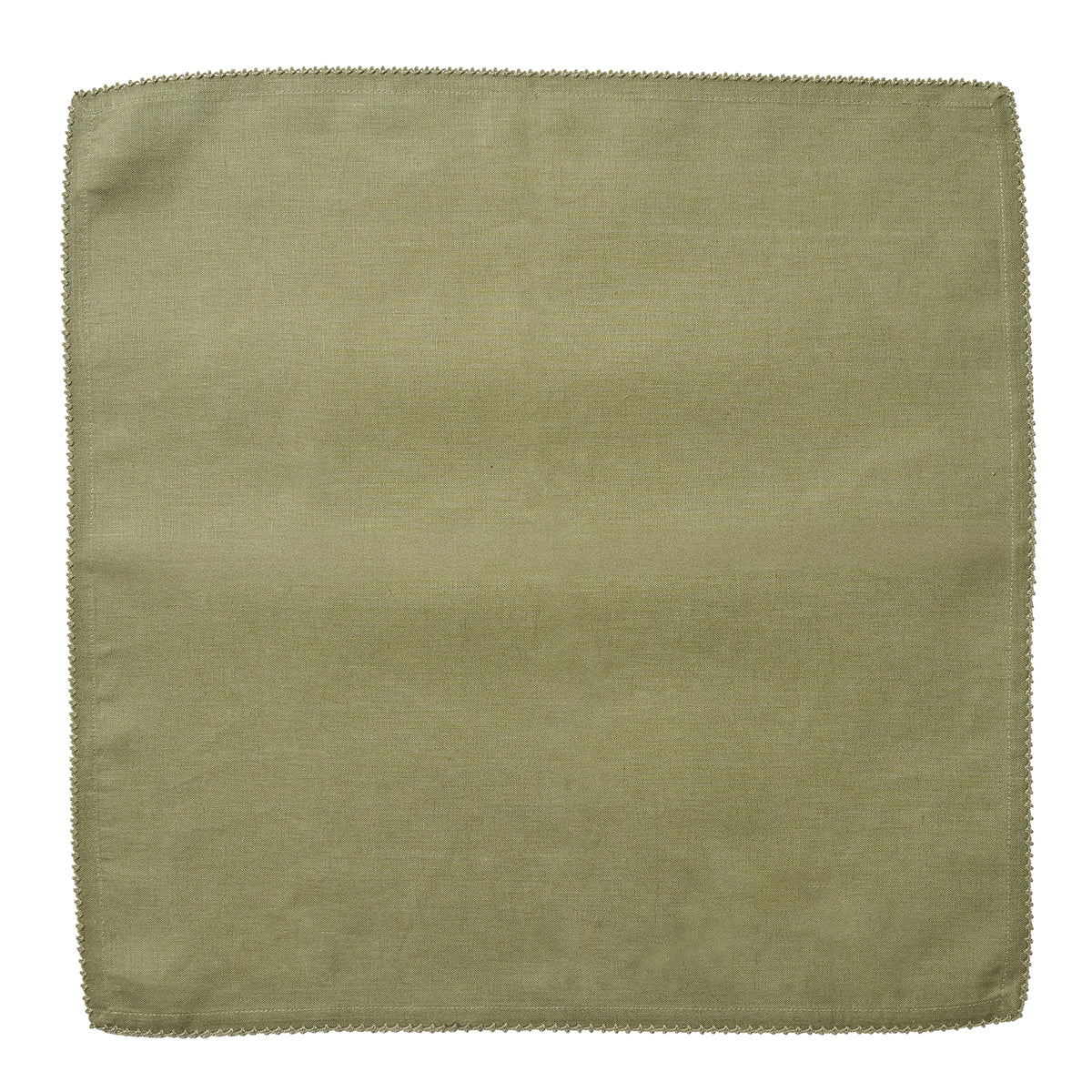 Berry Scallop Napkin in Sage, Set of 4
