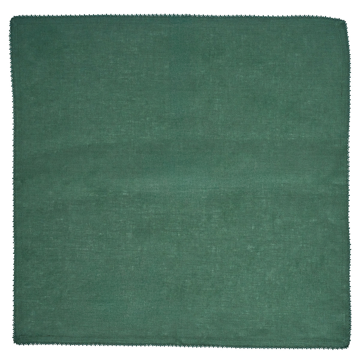 Berry Scallop Napkin in Evergreen, Set of 4