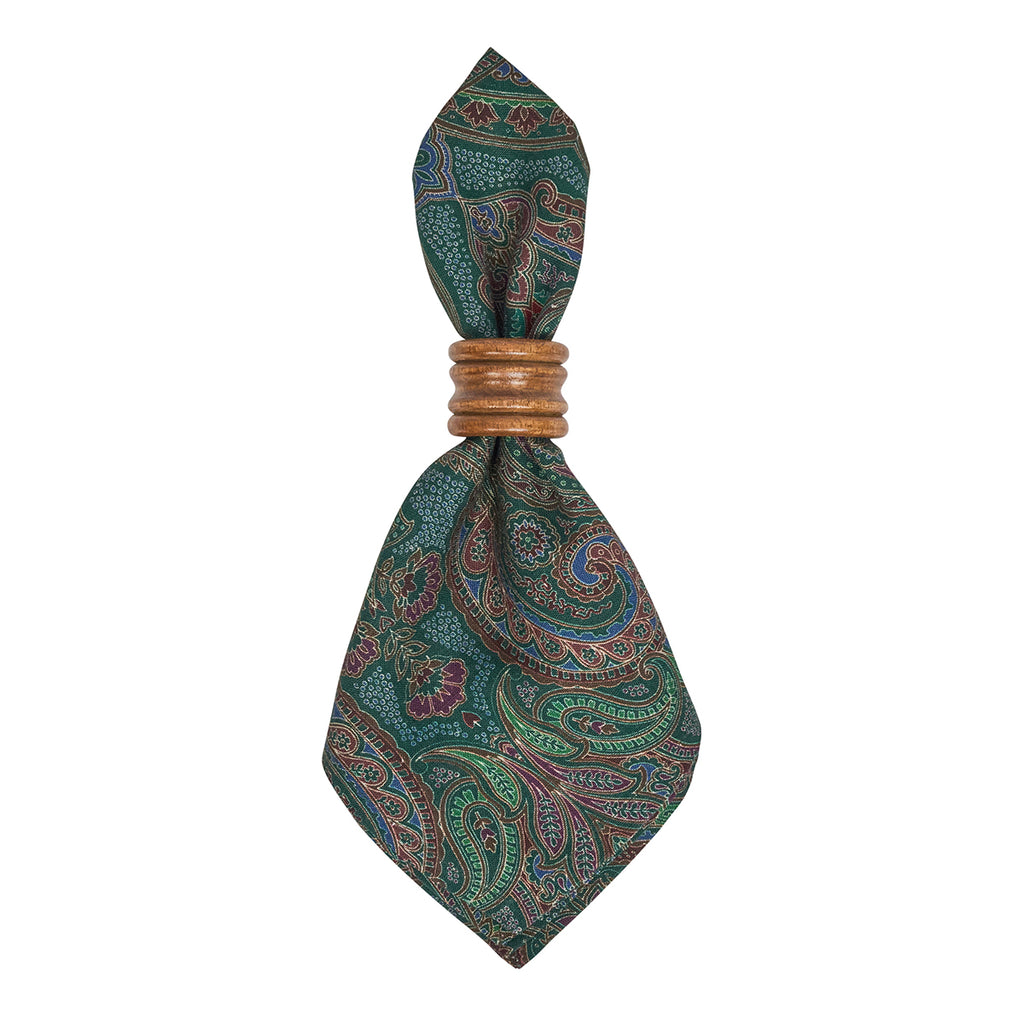 Paisley Napkin in Evergreen, Set of 4