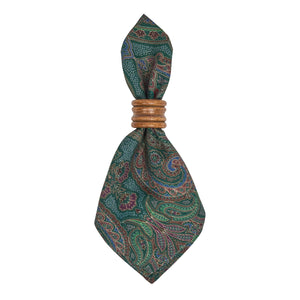 Paisley Napkin in Evergreen, Set of 4