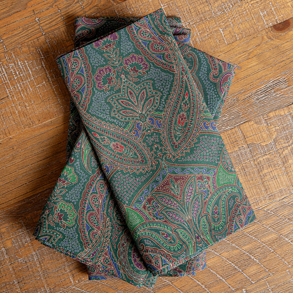 Paisley Napkin in Evergreen, Set of 4