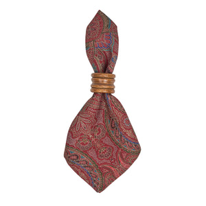 Paisley Napkin in Red, Set of 4