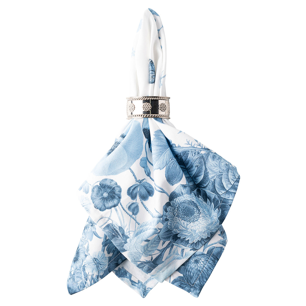 Field of Flowers Napkin in Chambray, Set of 4