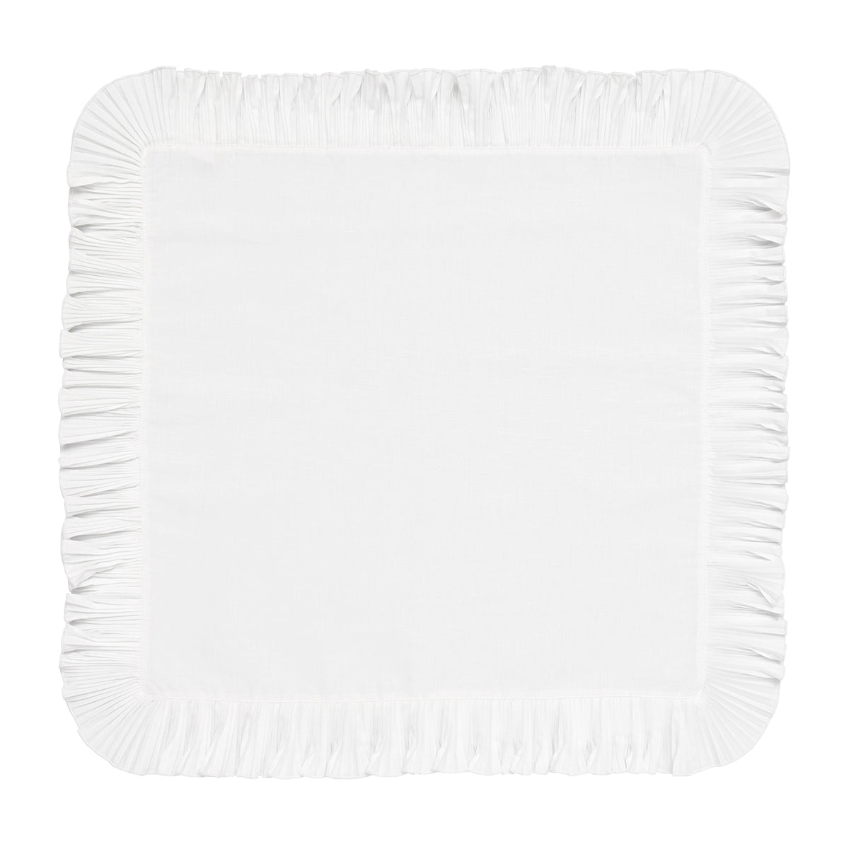 Mademoiselle Napkin in White, Set of 4