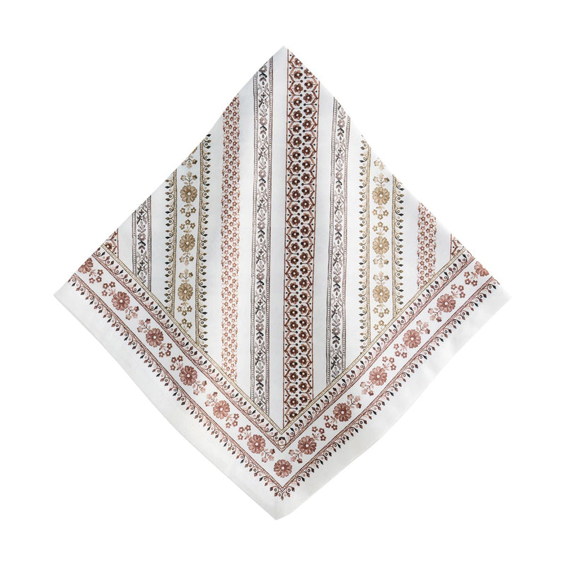 Seville Stripe Napkin in Natural