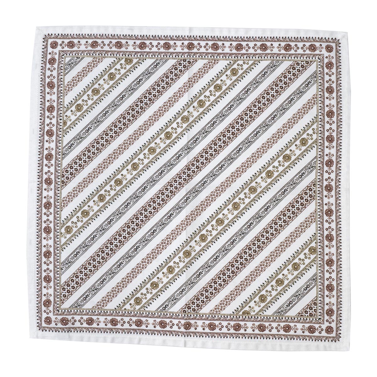 Seville Stripe Napkin in Natural, Set of 4