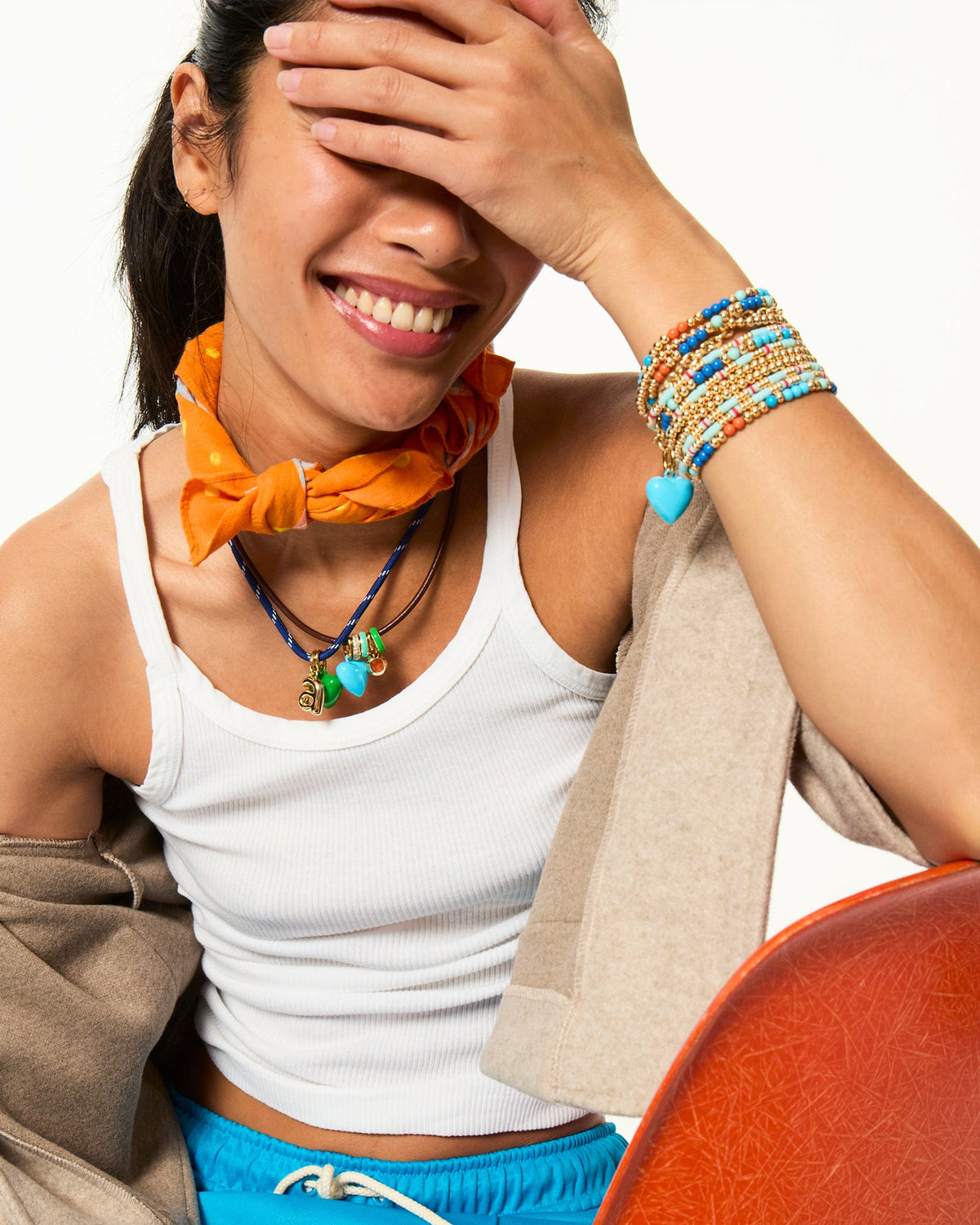 The Leather Charm Necklace