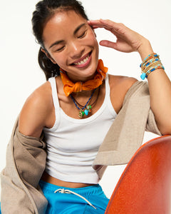 The Leather Charm Necklace