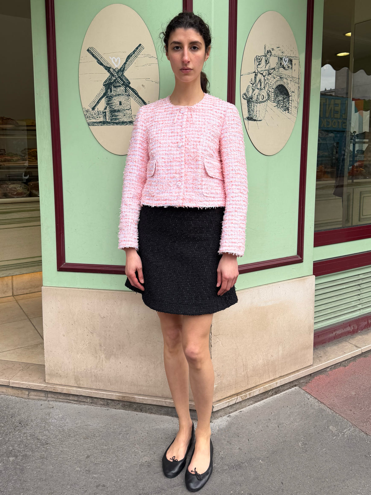 Lee Jacket in Jardin du Rose Tweed