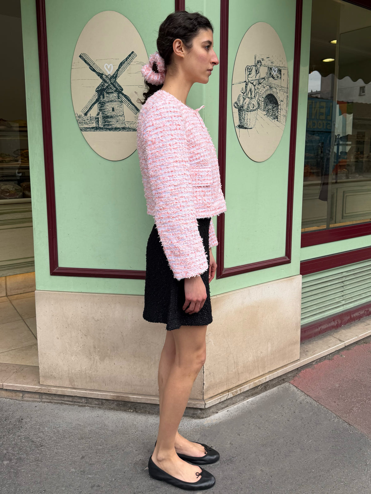 Lee Jacket in Jardin du Rose Tweed