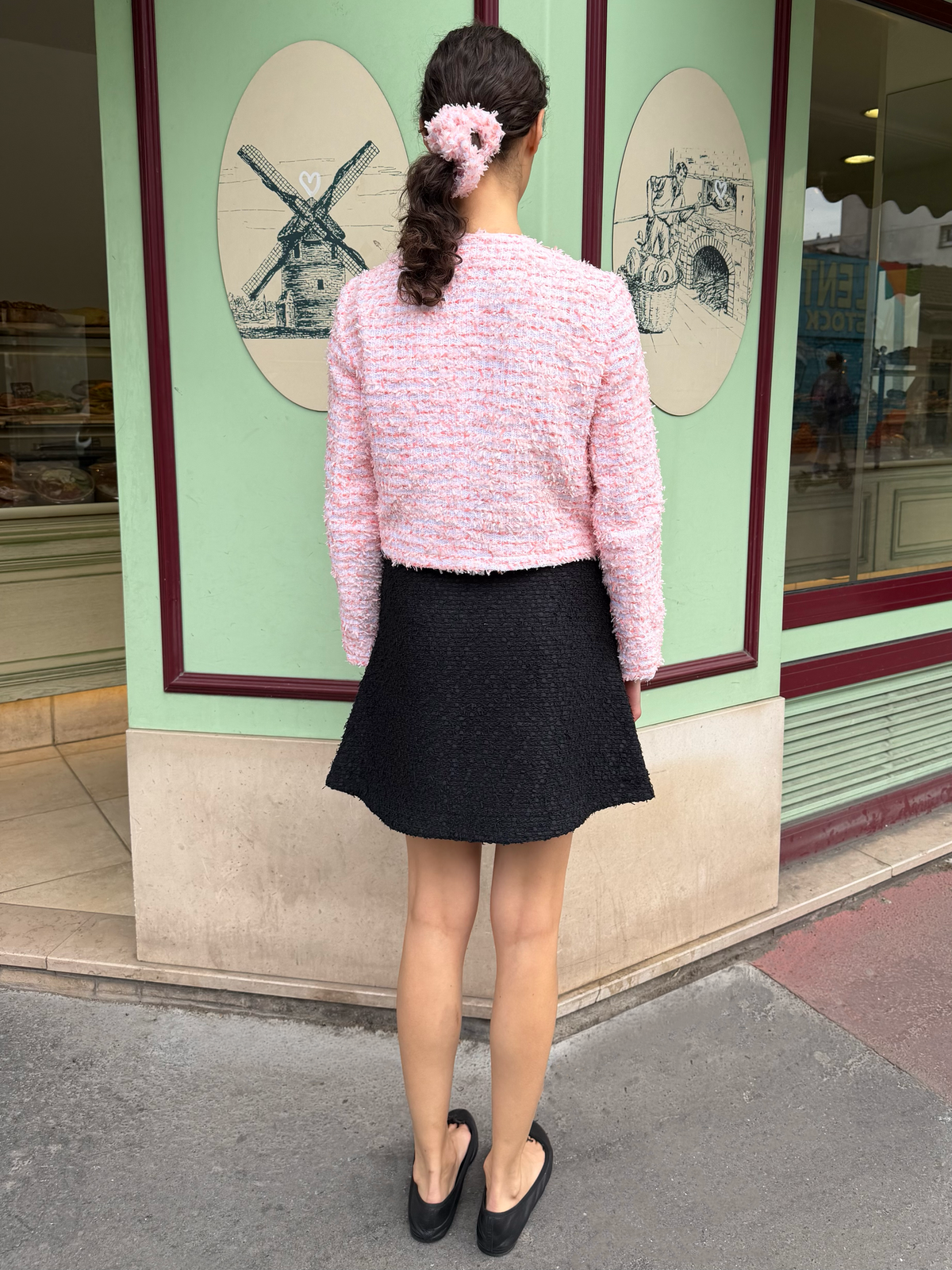 Lee Jacket in Jardin du Rose Tweed