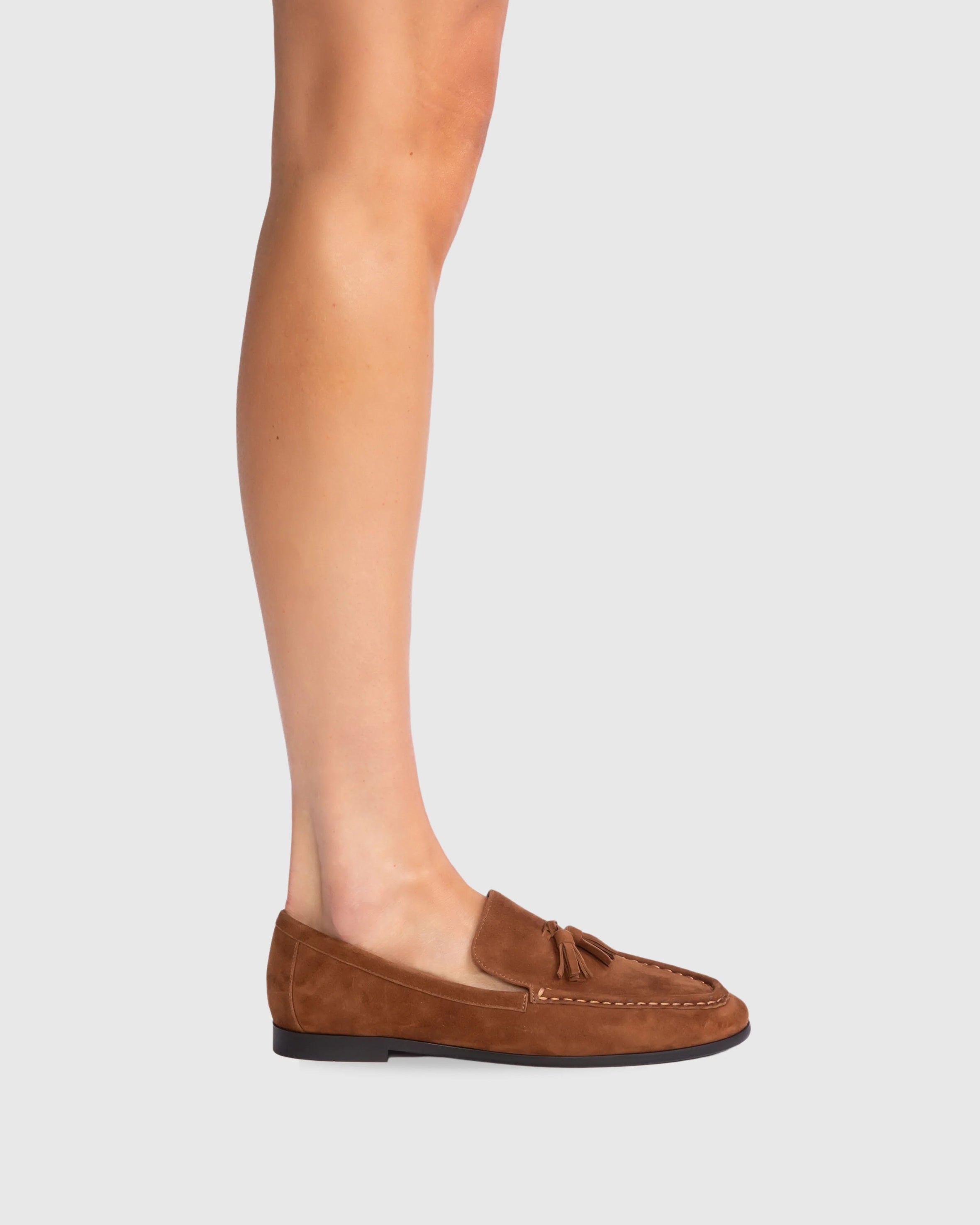 Finn Loafer in Tobacco Suede