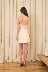 Tatum Mini Dress in Quilted Cotton Chintz