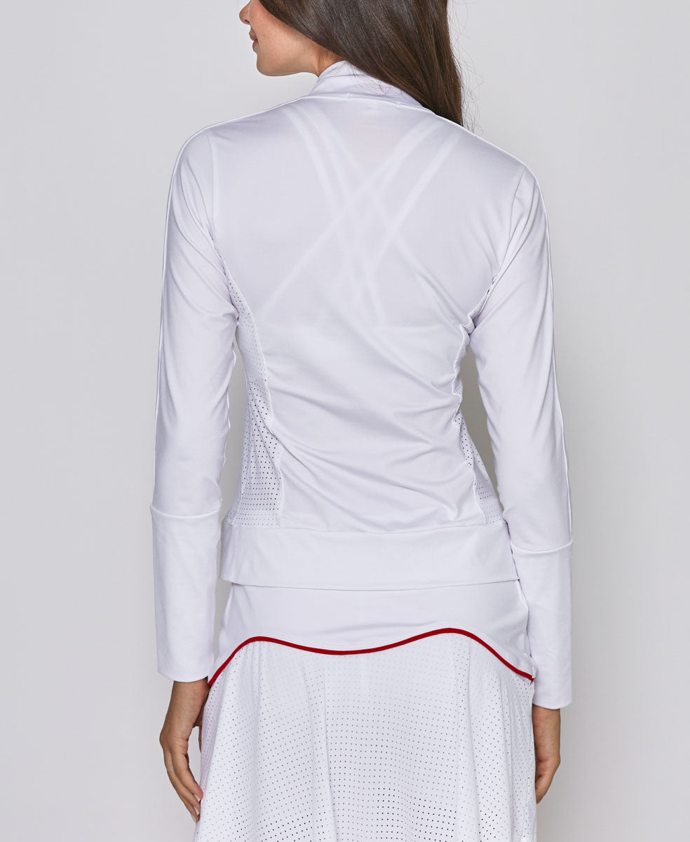 Performance Jacket in White